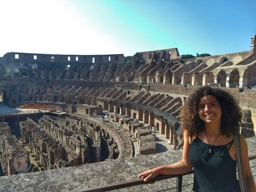 Roma – Itália ???????? . . Entrar no Coliseu e ainda de graça compensou…