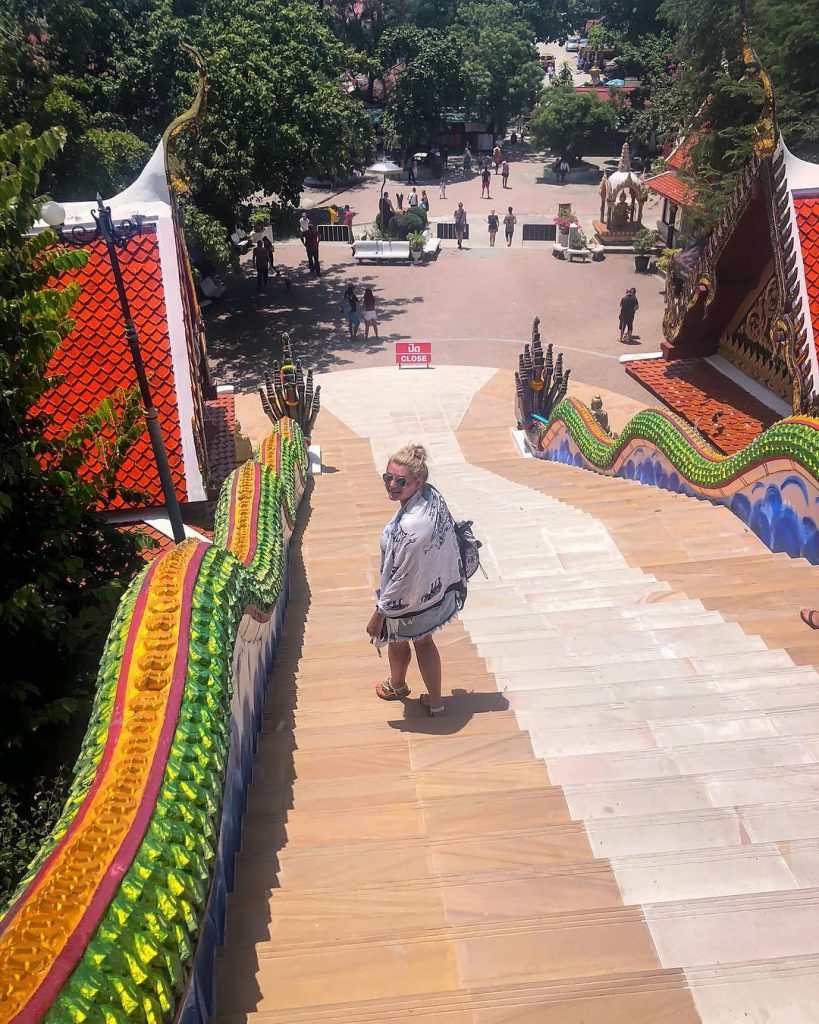 Trying to work off the Chang belly