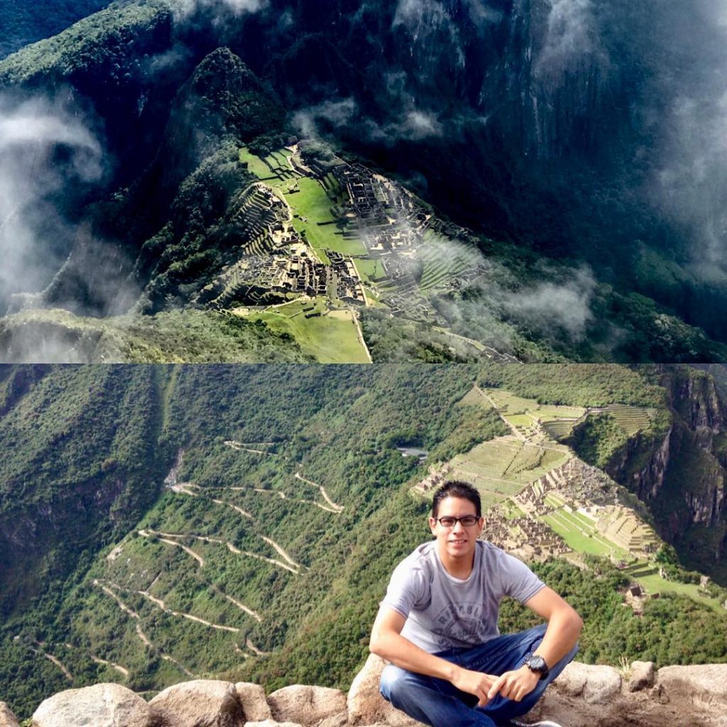 Un increíble lugar, dos ángulos diferentes. En la parte superior se muestra la ciudadela&hellip;