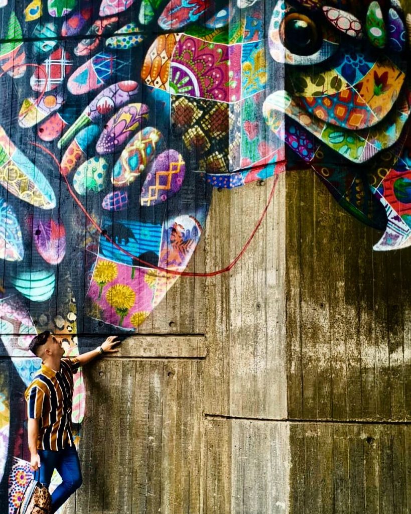 Increíbles pinturas en el #zoo de #Londres y ahí estábamos para inmortalizarlas y que&hellip;