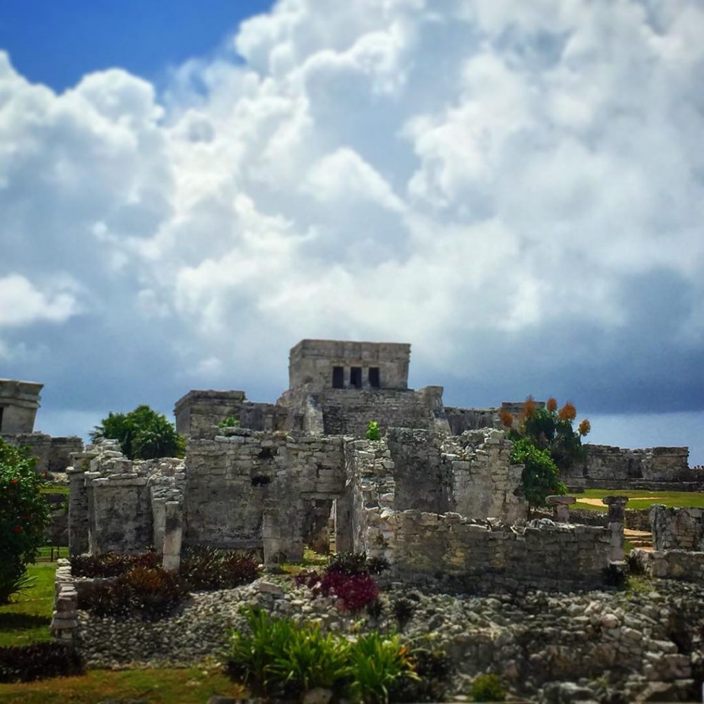 Ancient cities – Display of Power! _____________________________________ _________ #tulum #mayan #mexico???????? #gloomysky #iamtb #sky&hellip;