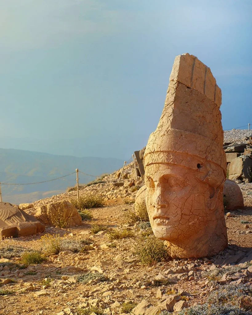Once upon a time on Nemrut Mountain . . . #womentravel #culturetrip #cbviews #best_worldplaces&hellip;