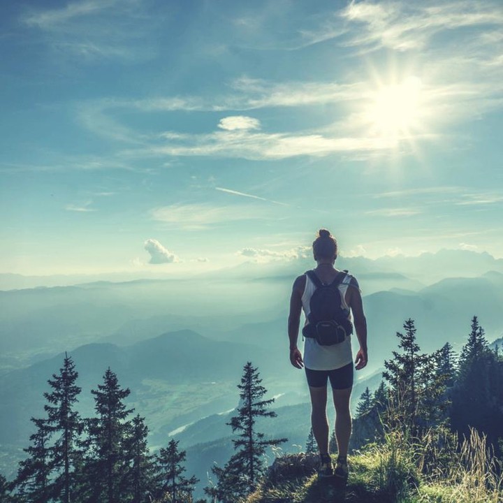 The view is always better at the top ! ️ Tag a hiking friend&hellip;