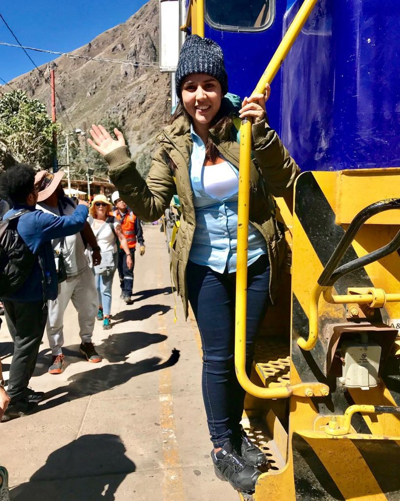Felices rumbo a Machu Picchu. Desde este punto solo nos separan 1hr 45min -&hellip;