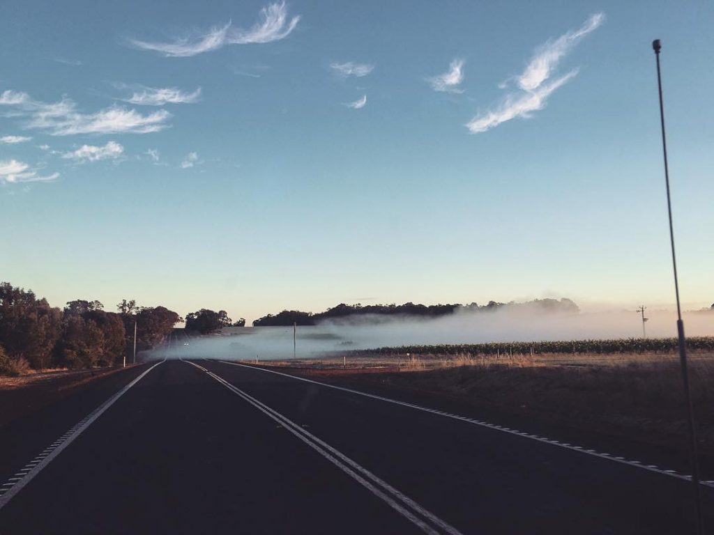 Und wieder ein Bild von dem Weg zur Arbeit die Sonne geht auf, der&hellip;