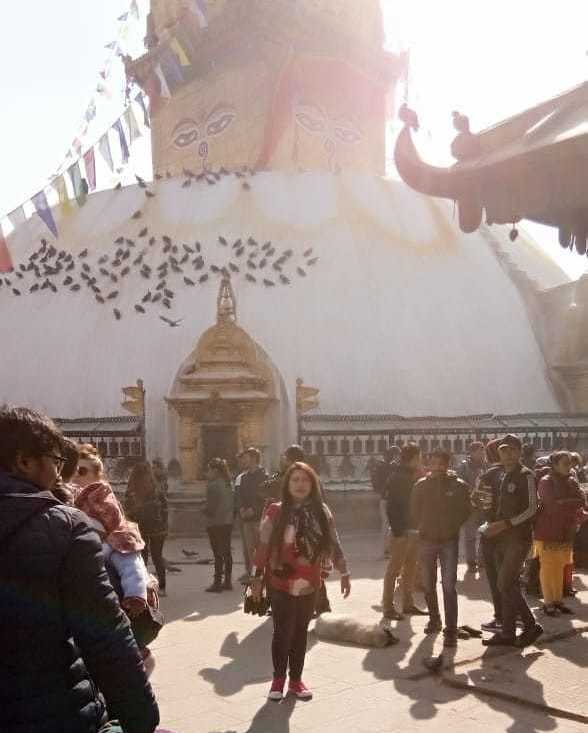 At Boudhanath Temple Nepal #visualsofearth #nepal #beautifuldestinations #ilovetravel #amazing #hermanosviajeros #iloveamsterdam #sanfrancisco #igersnetherlands #winterlove&hellip;