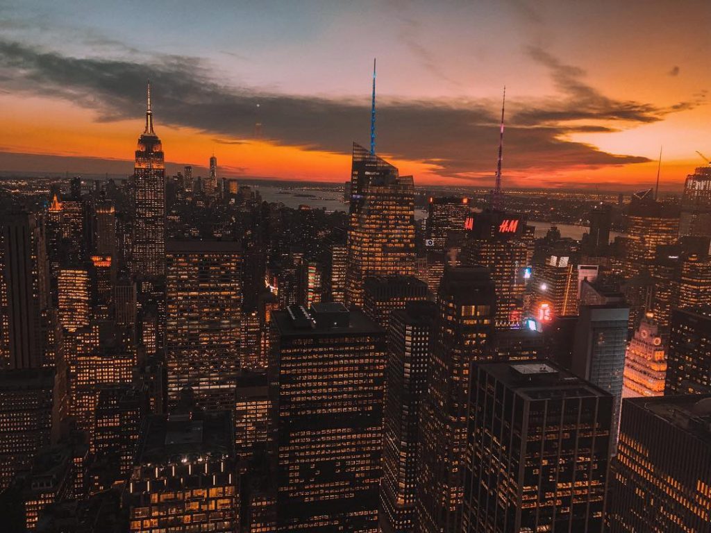 Records de l’any passat a ganes de tornar!️???????? #topoftherock #newyork