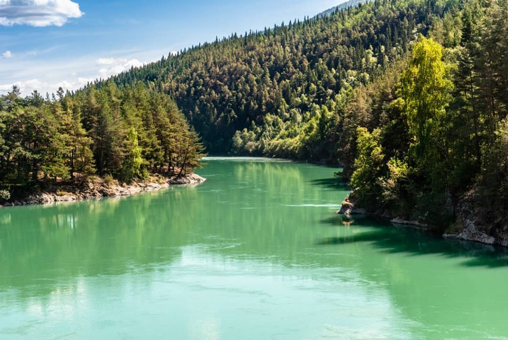 Ness bru ved Finnaelva, i Vågå kommune, nordvest for Otta i Gudbrandsdalen. . .&hellip;