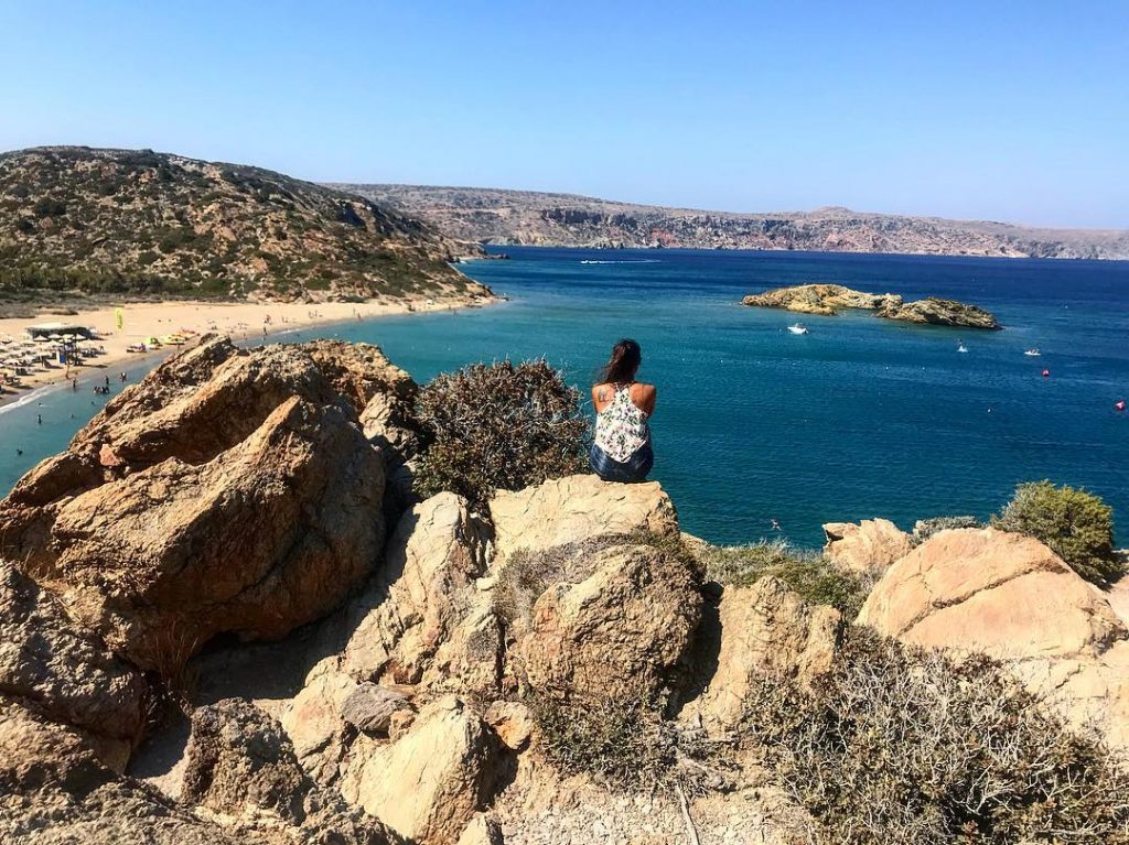 Nel blu dipinto di blu #nofilterneeded #greece #crete #discovering #beautifullandscape #vai #palmbeach #lovetravelling #traveller&hellip;