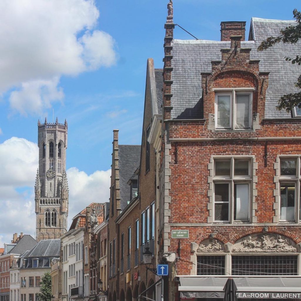 This is the Belfry of Bruges. It was built some time around 1240. .&hellip;