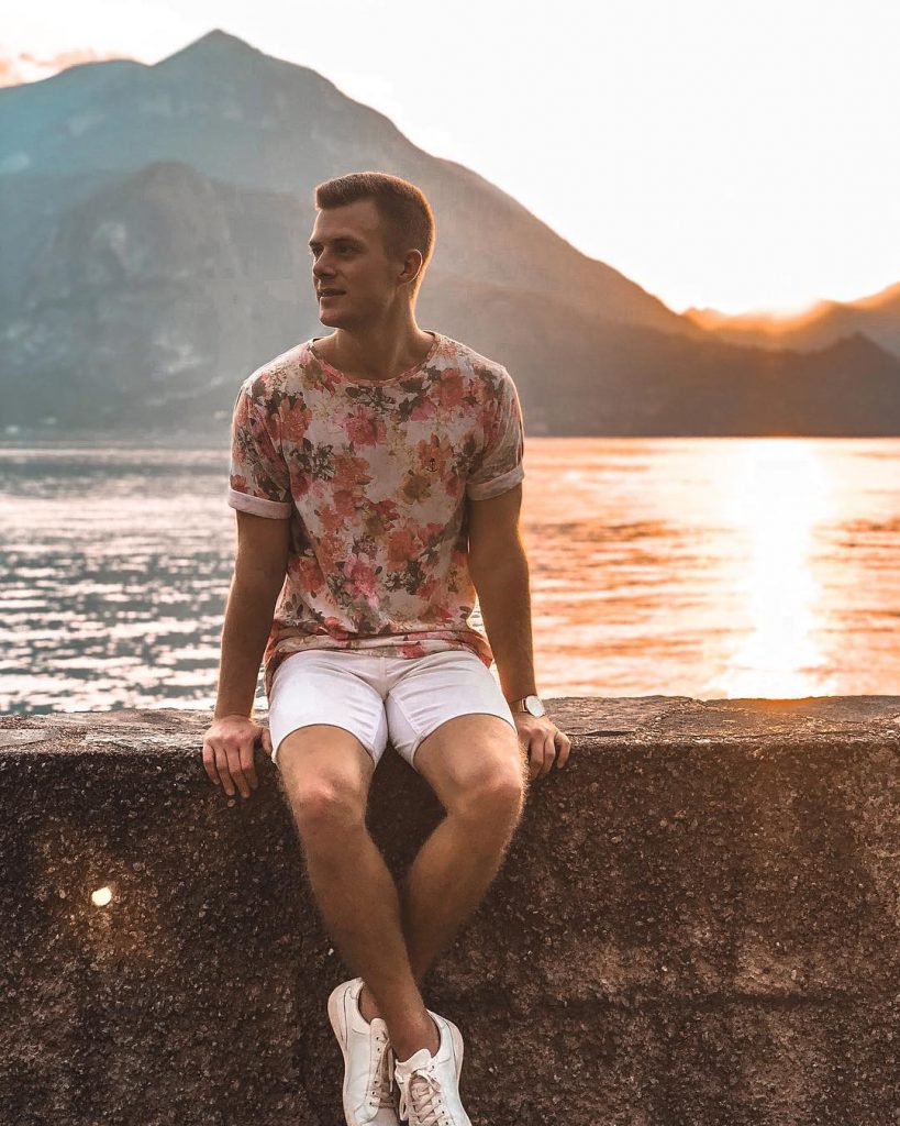 Sunset at Lake Como Varenna | Italy ???????? • • • • • •&hellip;