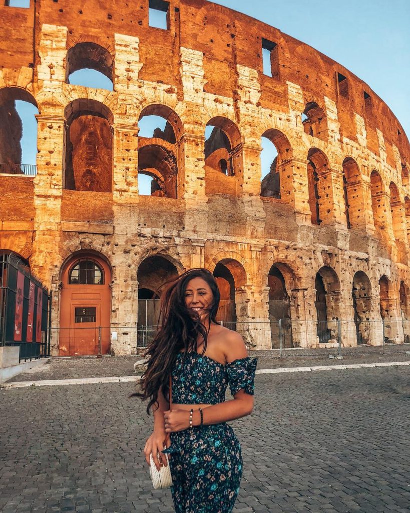 Golden hour at the Colosseum ———————- Rome is incredible. I didn’t realize how expansive&hellip;