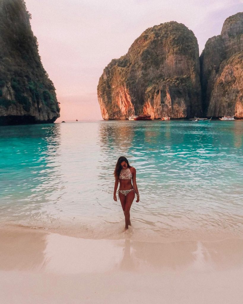 Maya Bay (The Beach). @leonardodicaprio on tas #wexploretheworld