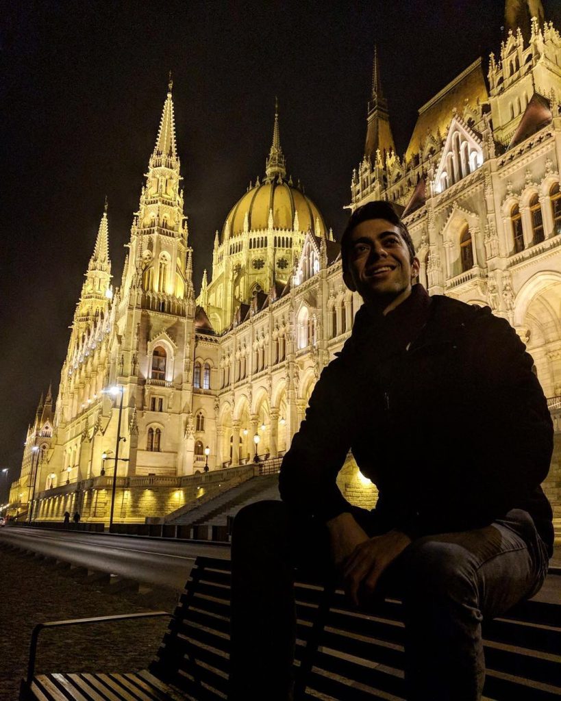 Watching the perfect sky in Budapest was a good way to celebrate the first…
