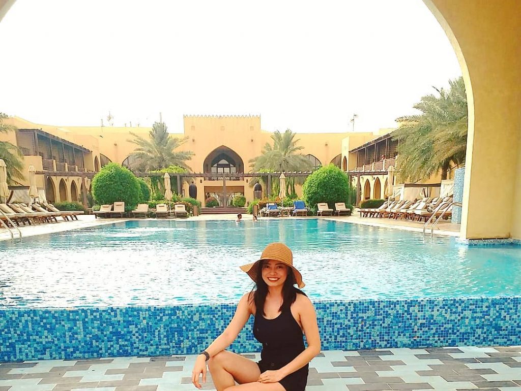 Out of office #dayoff #swim #staycation #desertlife #liwadesert #inabudhabi #instaabudhabi #oasis #metime #relax #enjoyinglife…