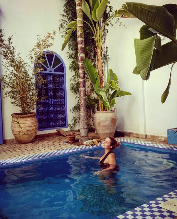 Good Morning #Marrakech ! I absolutely recommend the beautiful @riadchameleon #morocco #riadchameleon #northafrica #riad…