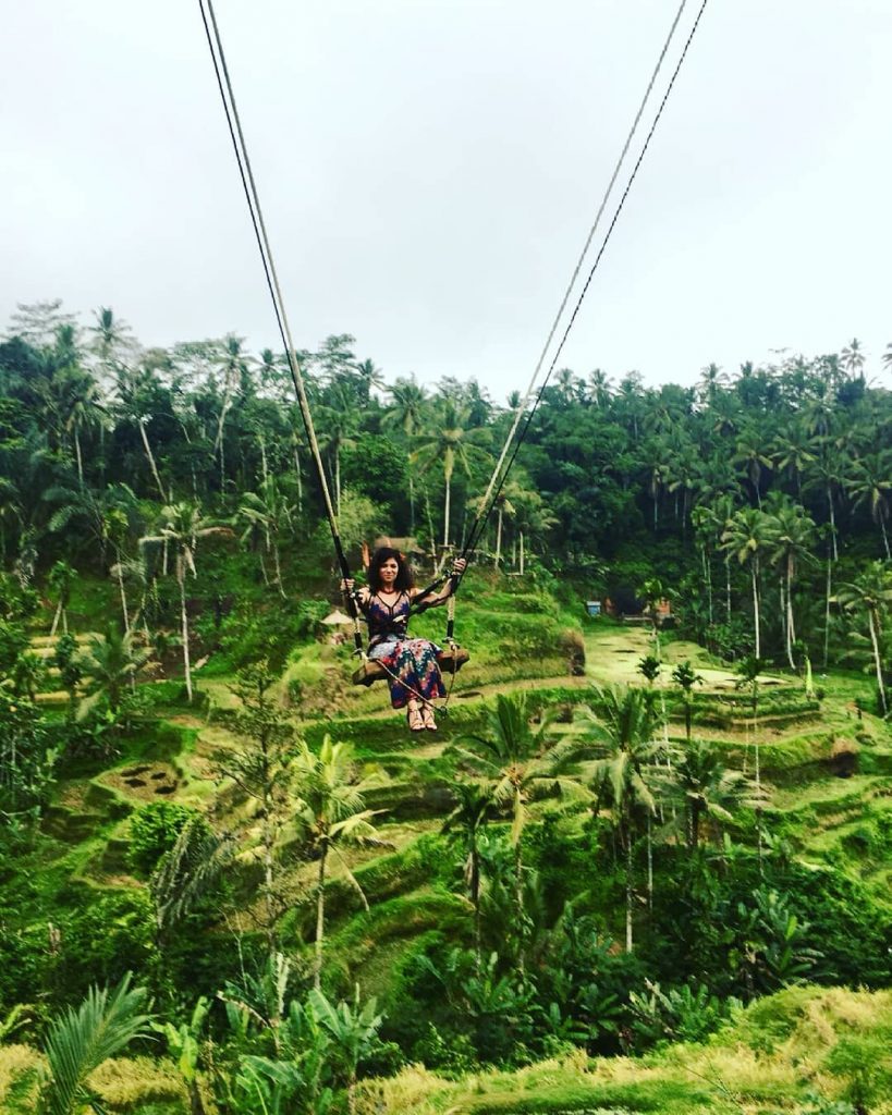 #bali #indonesia #riceterrace #swing #altalena #enjoy #happyness #summer #travelaroundtheworld #green #instatravel #instamoment #iamtb #travelling&hellip;