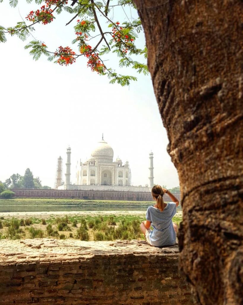 Breathtaking -TAJ MAHAL • • • #india #takemeback #incredibleindia #tajmahal #agra #stunning #unbelieveable #magicplace&hellip;