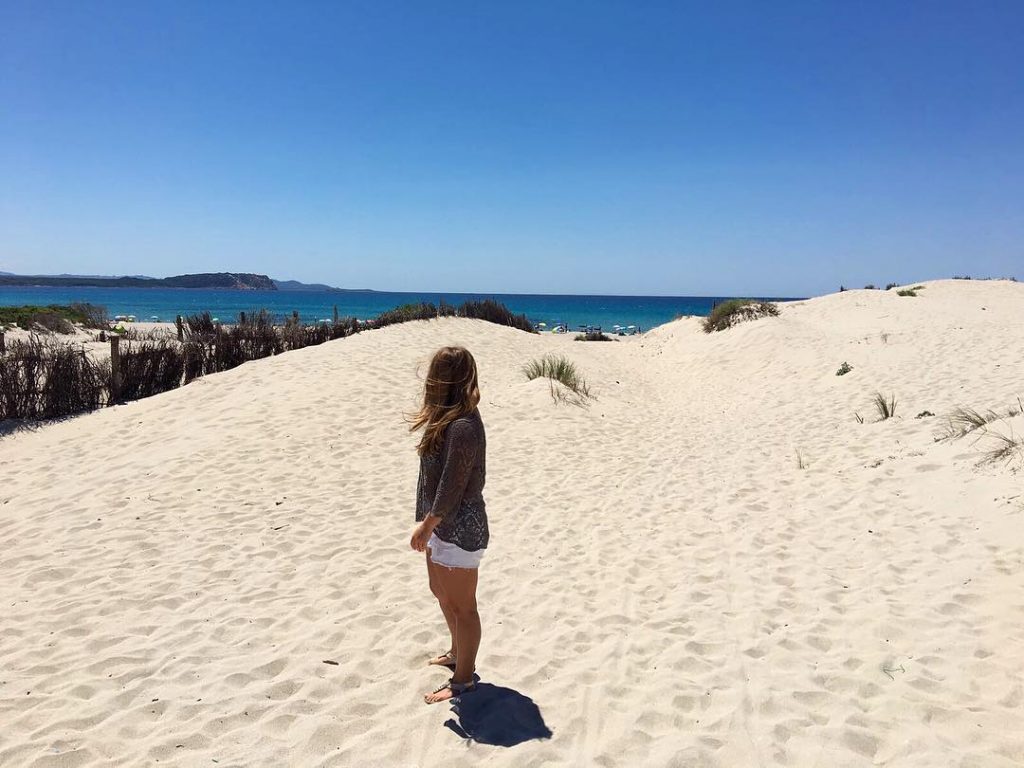 White sand everywhere #view . . . #beach #sand #goodvibes #sardegna #italia #nofilter #beautiful&hellip;