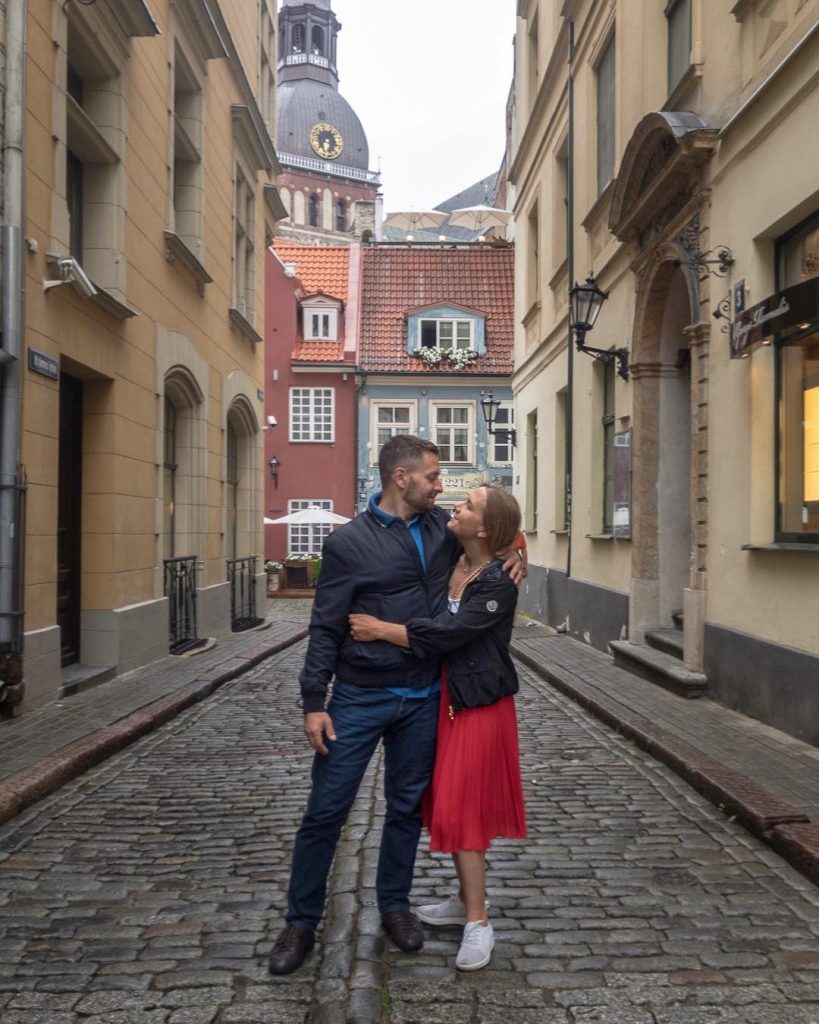 Evening walk in Riga Old town.———————————————————————— . . . . . . . .&hellip;