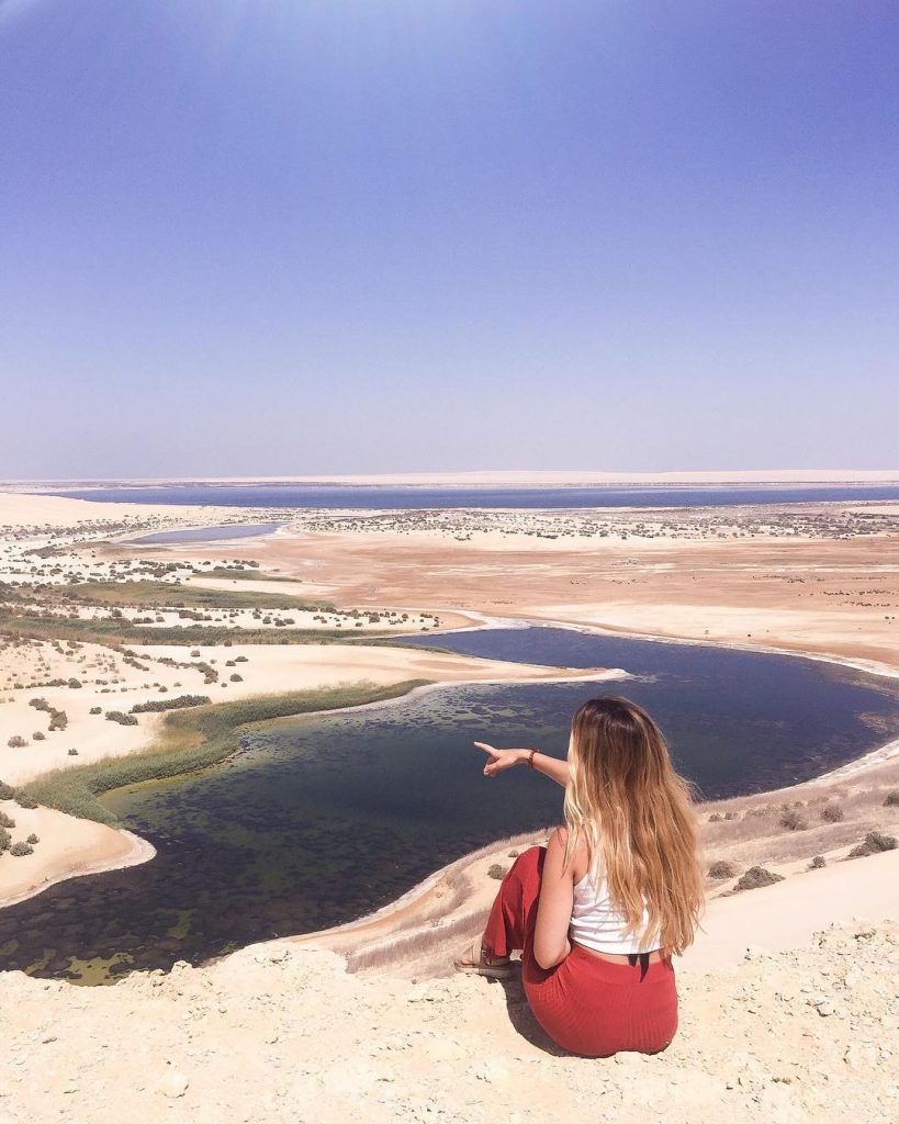 OASIS AL-FAIYUM, EGYPT ???????? La naturaleza no deja de sorprenderme. En medio de kilómetros&hellip;
