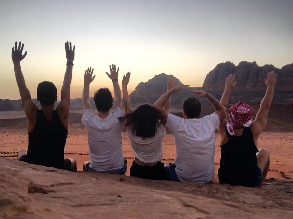 We don’t remember days, we remember moments. #happysunset #Giordania ???????? #travel #travelling #vacation #visiting&hellip;