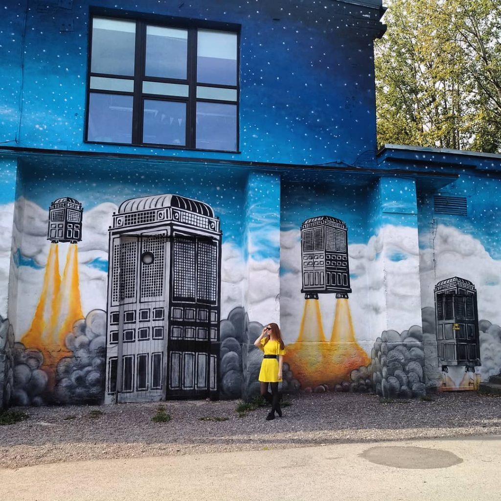 Exploring Telliskivi Creative City in Tallinn. Amazing art, food and drinks. . . .…