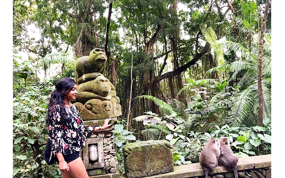 Hello friends • • #loveBali #travel #ubud #monkeyseverywhere #jungle #cuteness #indonesia #nature #bnesimppl #monkeyforest&hellip;