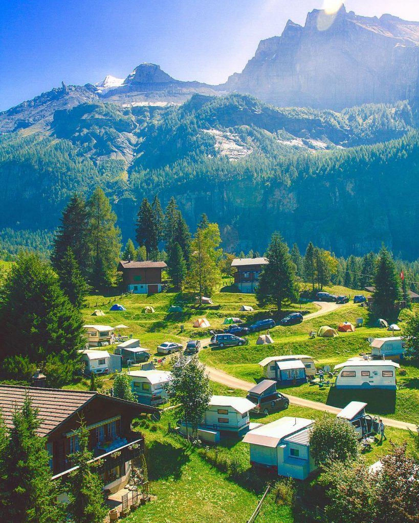 on the #jungfraubahn train from the top of #jungfraujoch, all the way to the&hellip;