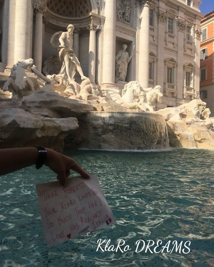 Beautiful Fontana di Trevi in Rome???????? Thank you for this amazing picture @kelitraveller #withlove&hellip;