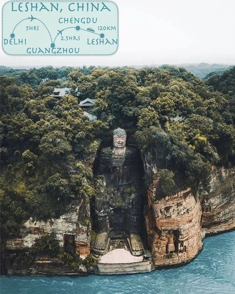 The stone sculpture is the tallest and largest stone Buddha statue in the world.&hellip;