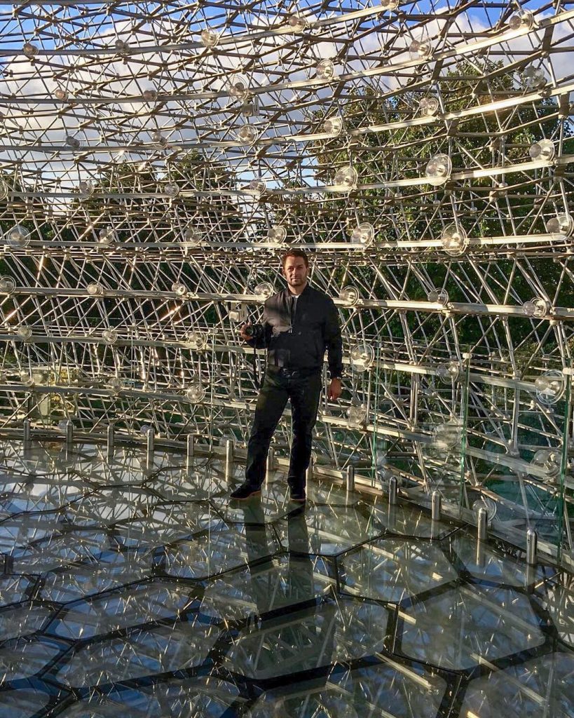 At the Hive, the sculpture controlled by bees ——————————————————————— . . . . .&hellip;