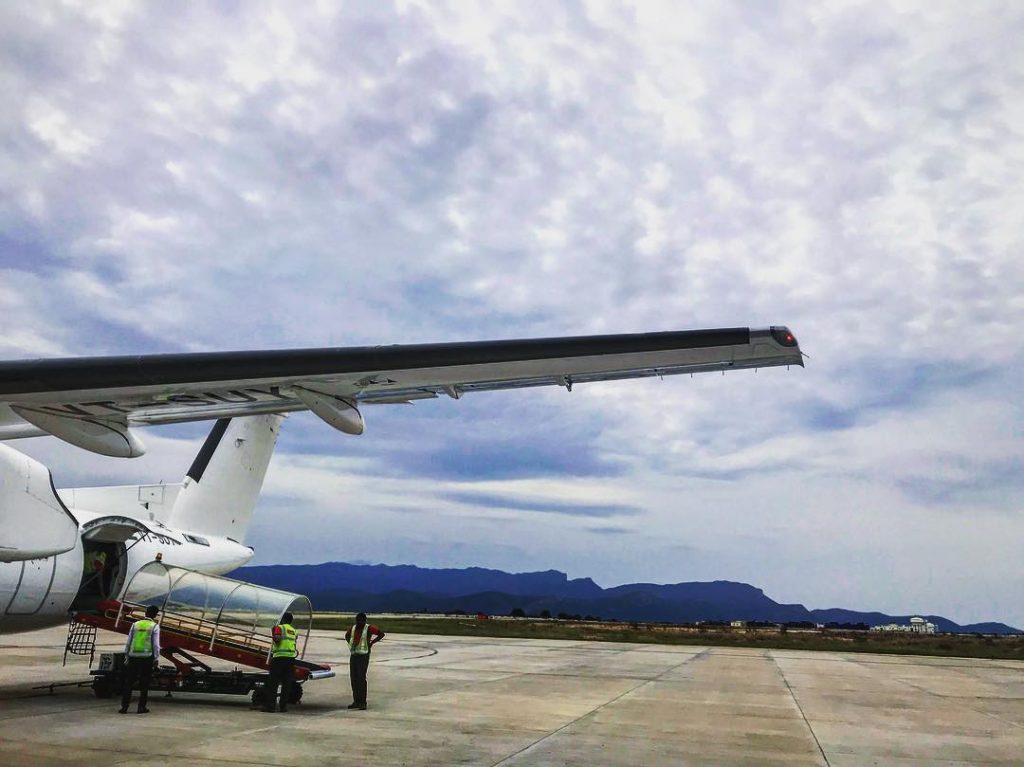 Divine views at a divine location #Tirupati #Tirumala #airports #bluesky #cloudy #beautiful #aeroplanes #workmode&hellip;