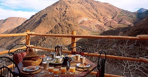 If you enjoy breakfast with a view of the Moroccan mountains, this place is&hellip;