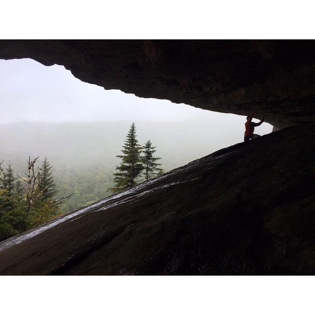 Great chats atop a misty mountain in the ADKs in the most wonderful (and…