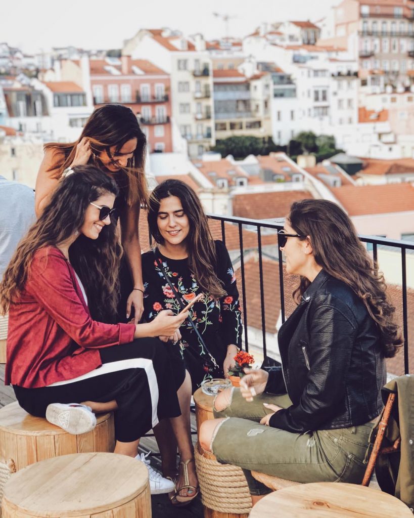Dubai reunion in Lisbon ️ @thegarden_lisboa #lisbonbound #girltalk #gossipsession #thegardenrooftop #girlslovetravel #instapic #wearetravelgirls #travelgirlsgo&hellip;