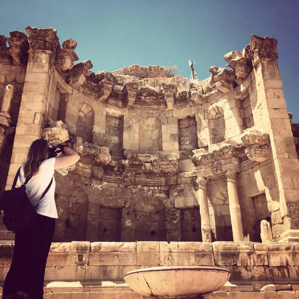 I walk. I look. I see. I stop. I photograph. #jordan #jerash #ruins #ancientruins…