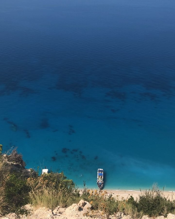 All you can see is just blue #lefkada ‍️Discover my Journey around the #mostbeautifulplacesintheworld&hellip;