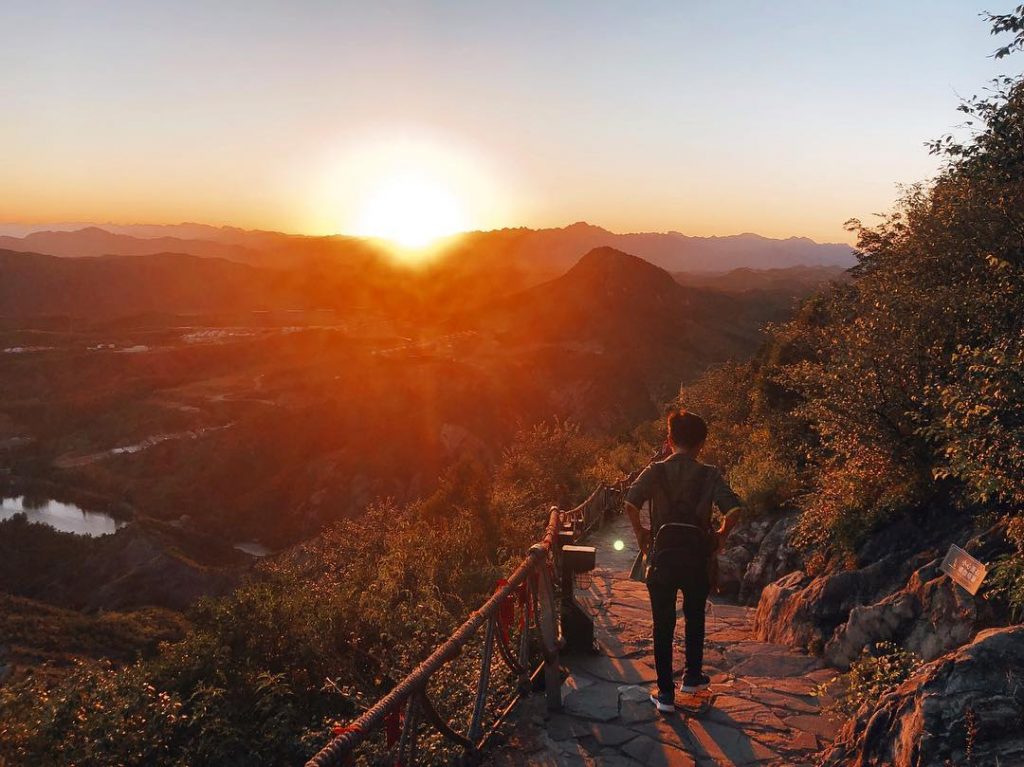 The sky takes on shades of orange during #sunrise & #sunset, the #colour that&hellip;