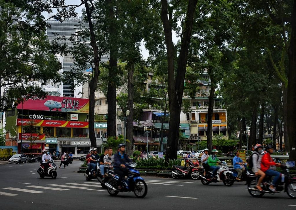 It’s a very green city #saigon. #hcmc #Vietnam #travelvietnam #베트남 #풍경