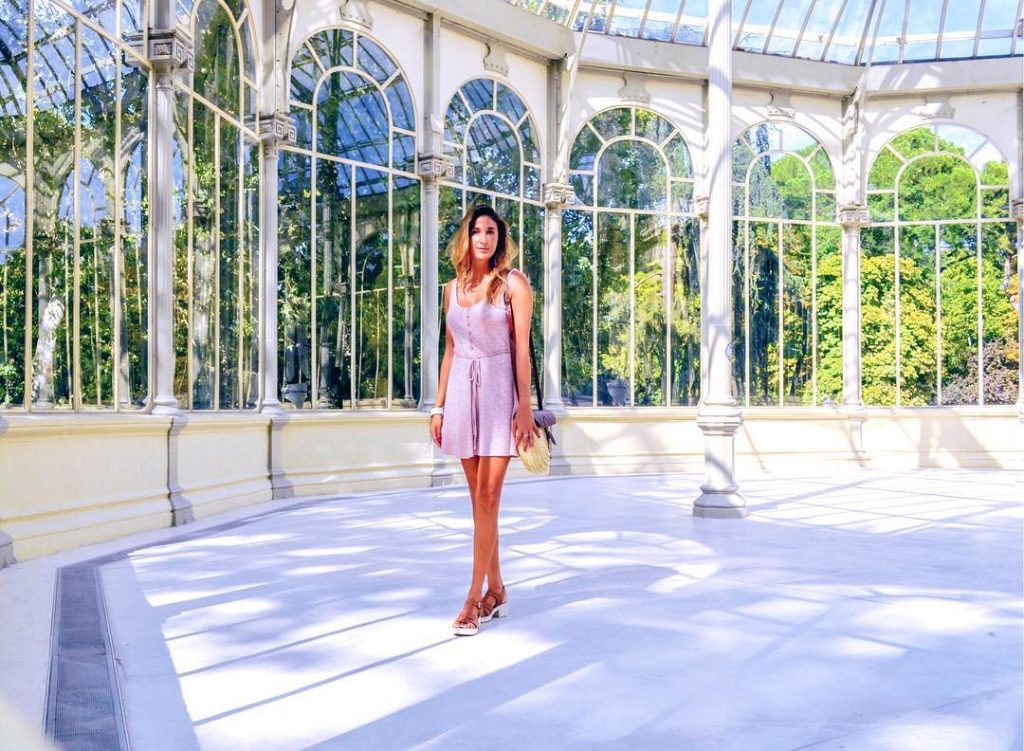 Ay!! Me siento como Cenicienta, en el Palacio de Cristal del Parque del eso…