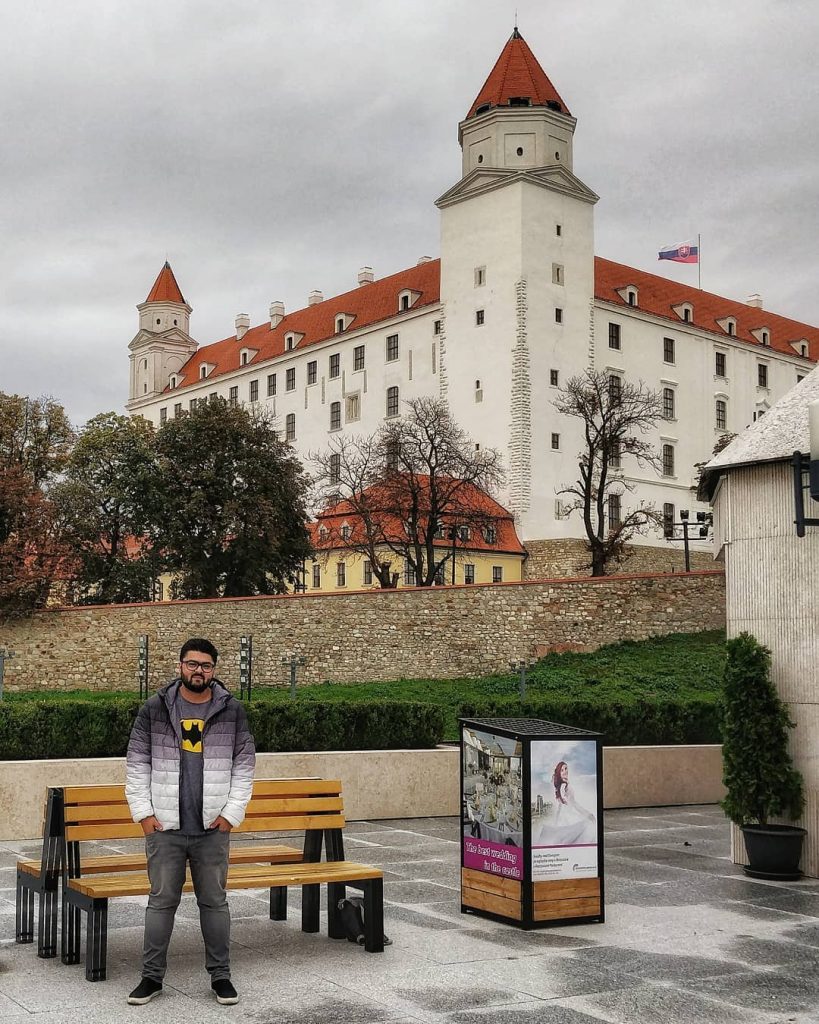 On the other side of the camera for a change! Bratislava Castle, Bratislava, Slovakia????????&hellip;