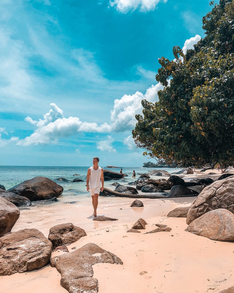In paradise Beau Vallon Beach | Seychelles ???????? • • Seychelles first became an&hellip;