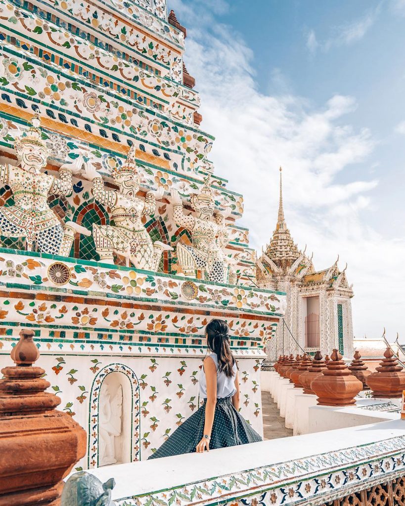 Last year, this temple was under renovation. And finally