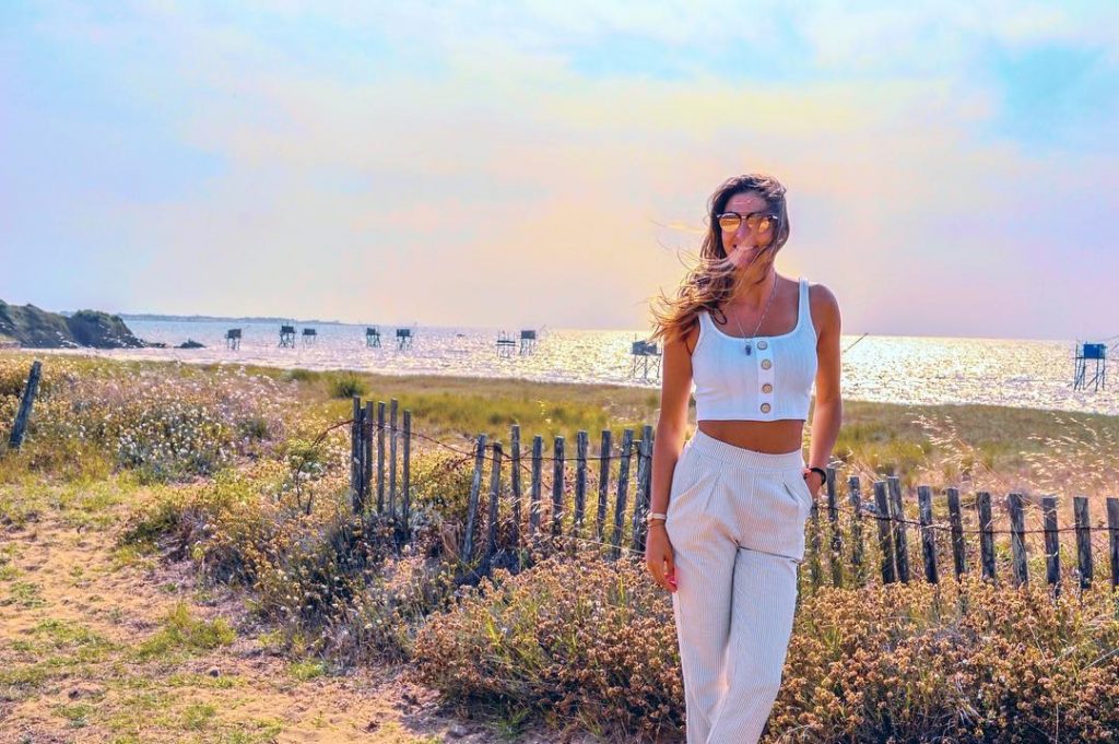 Un poquito de viento y pelo despeinado hace muy fue un mágico atardecer