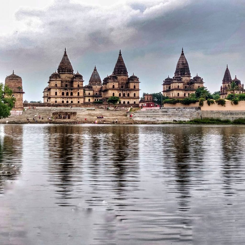 Orchha has 15 chhatris or memorials for its rulers, located near the Kanchan Ghat&hellip;