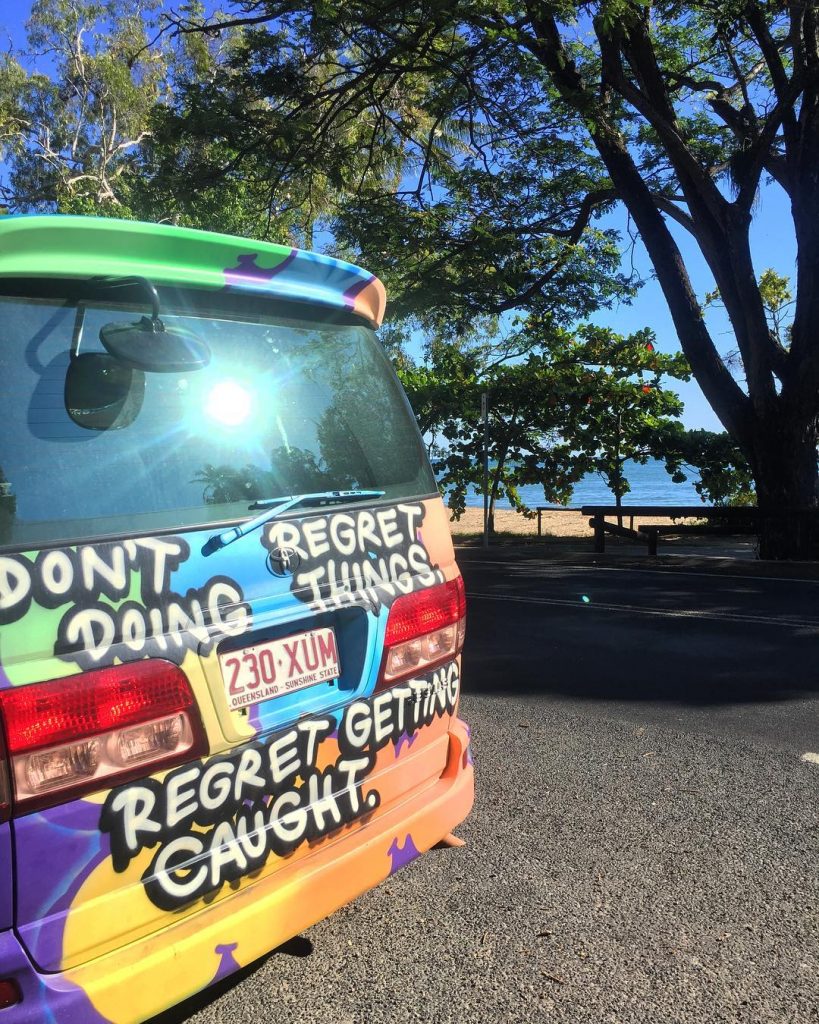 Careless of our special request of a van with a watermelon pic on This…