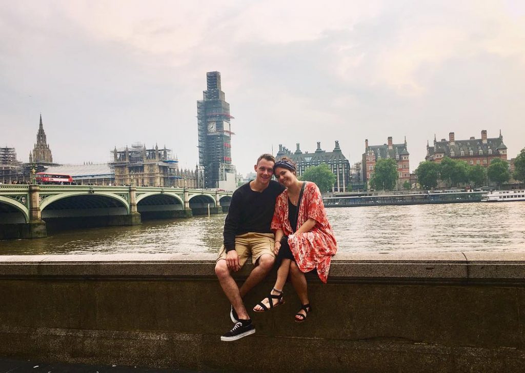 Red double decker bus and Big Ben, this picture couldn’t be more British ????????&hellip;