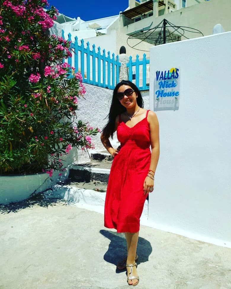 My favorite Santorini #walk #santorini #island #greece #nice #places #love #it #travelblogger #amazingday #followme&hellip;