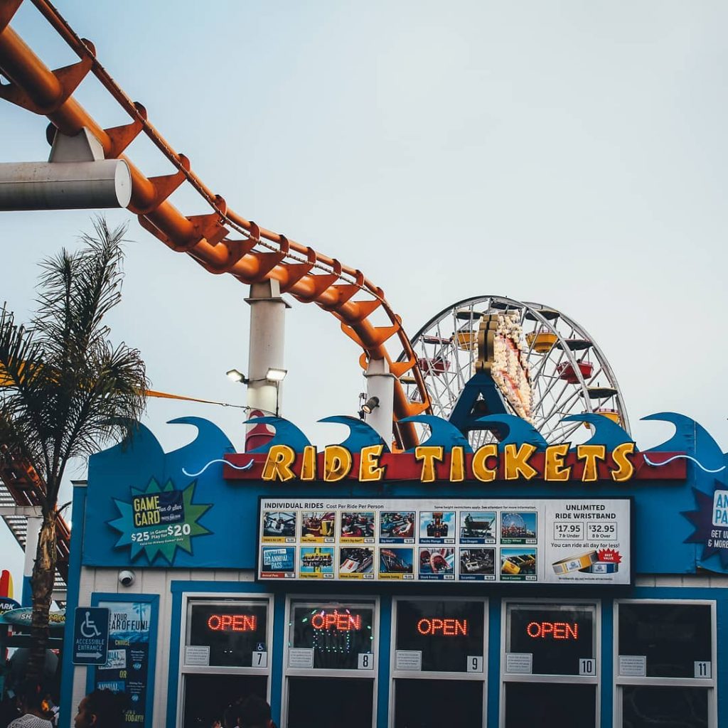 Throwing back to the time I finally went to Santa Monica Pier . .…